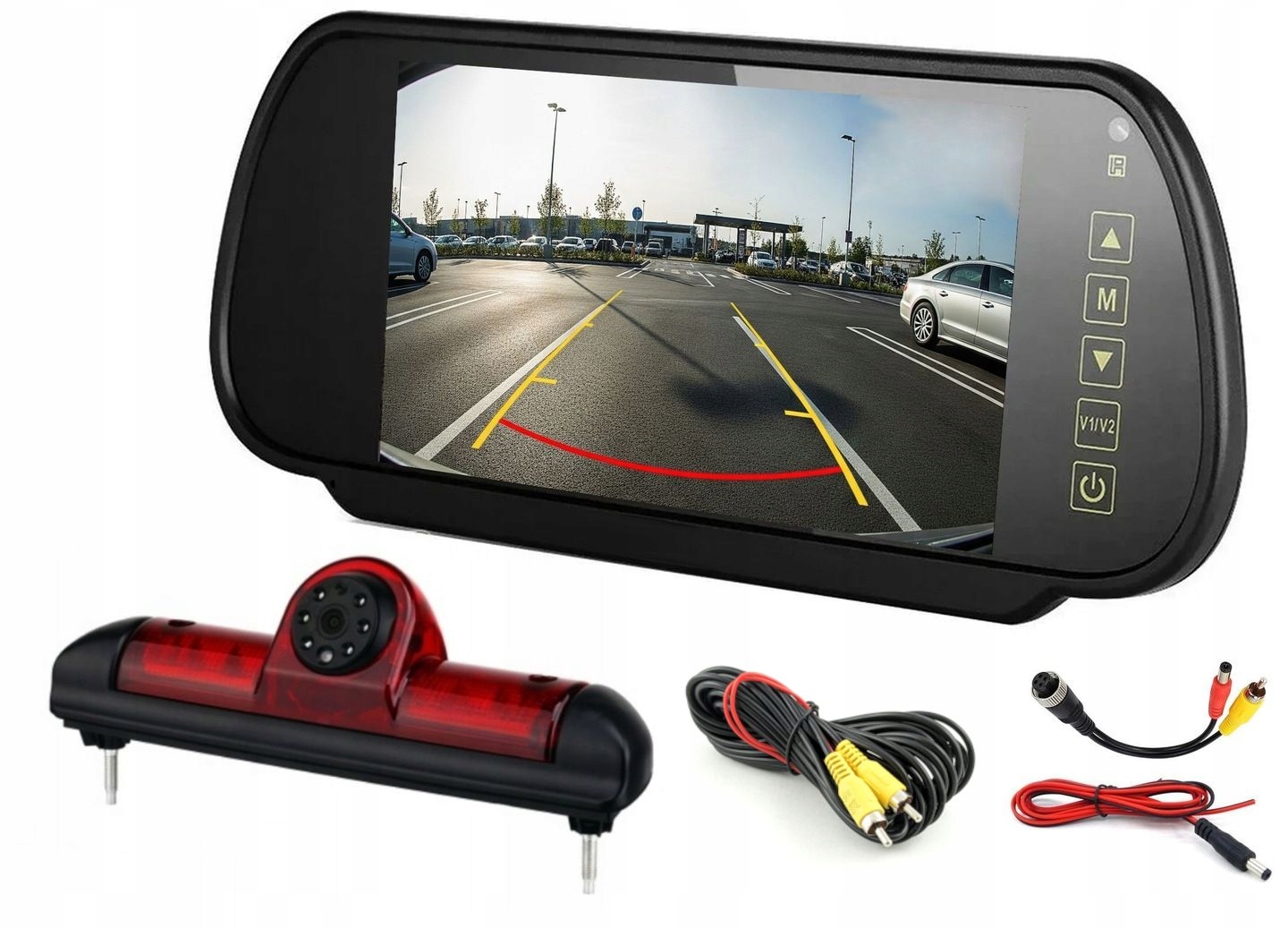 Cúvacia Kamera S Monitorom Fiat Ducato 2006-2022 Fisheye 170 Stupňov