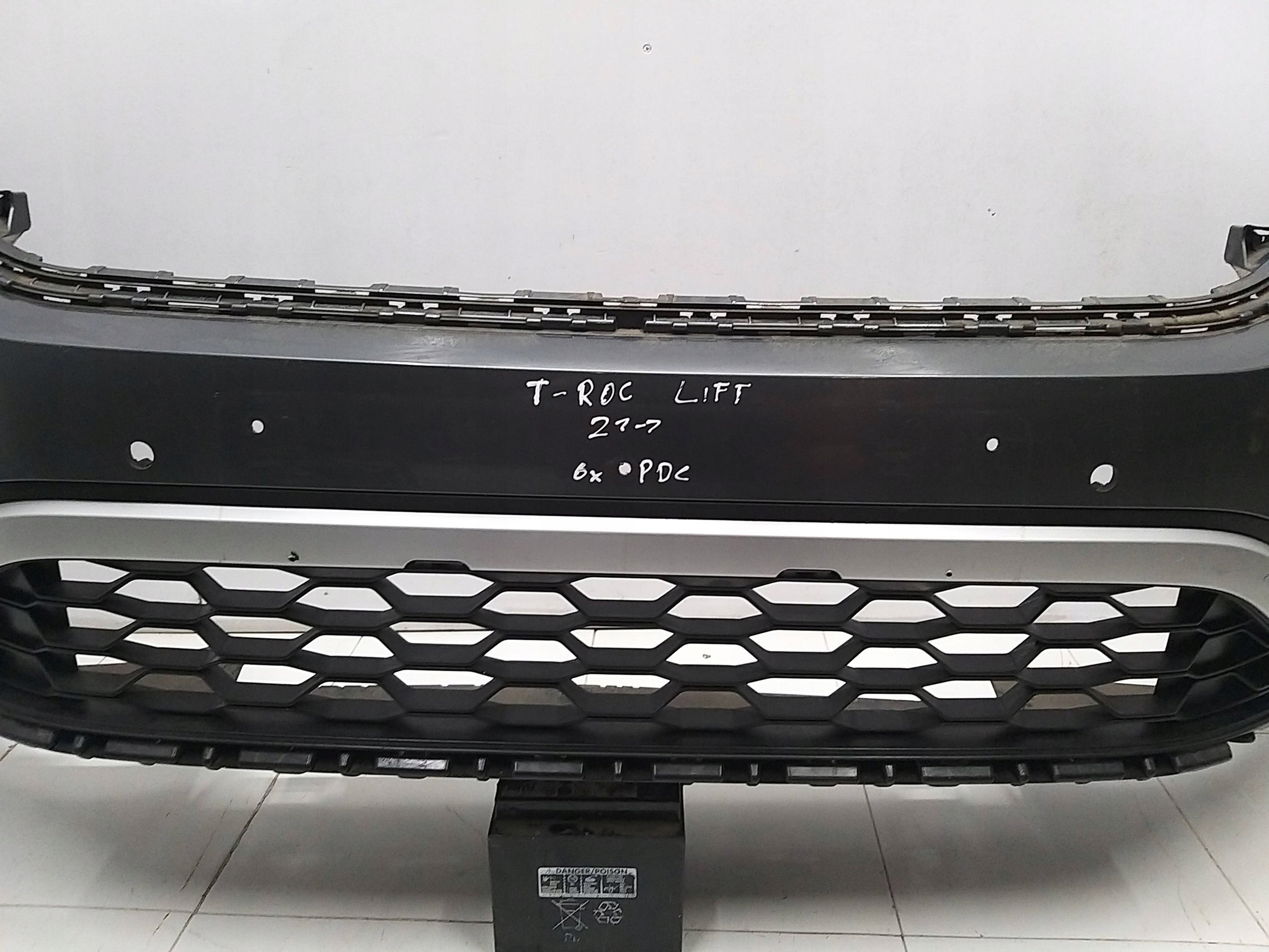 VW T-ROC 2GA LIFT 21- bumper front front 6XPDC 2GA807101RA