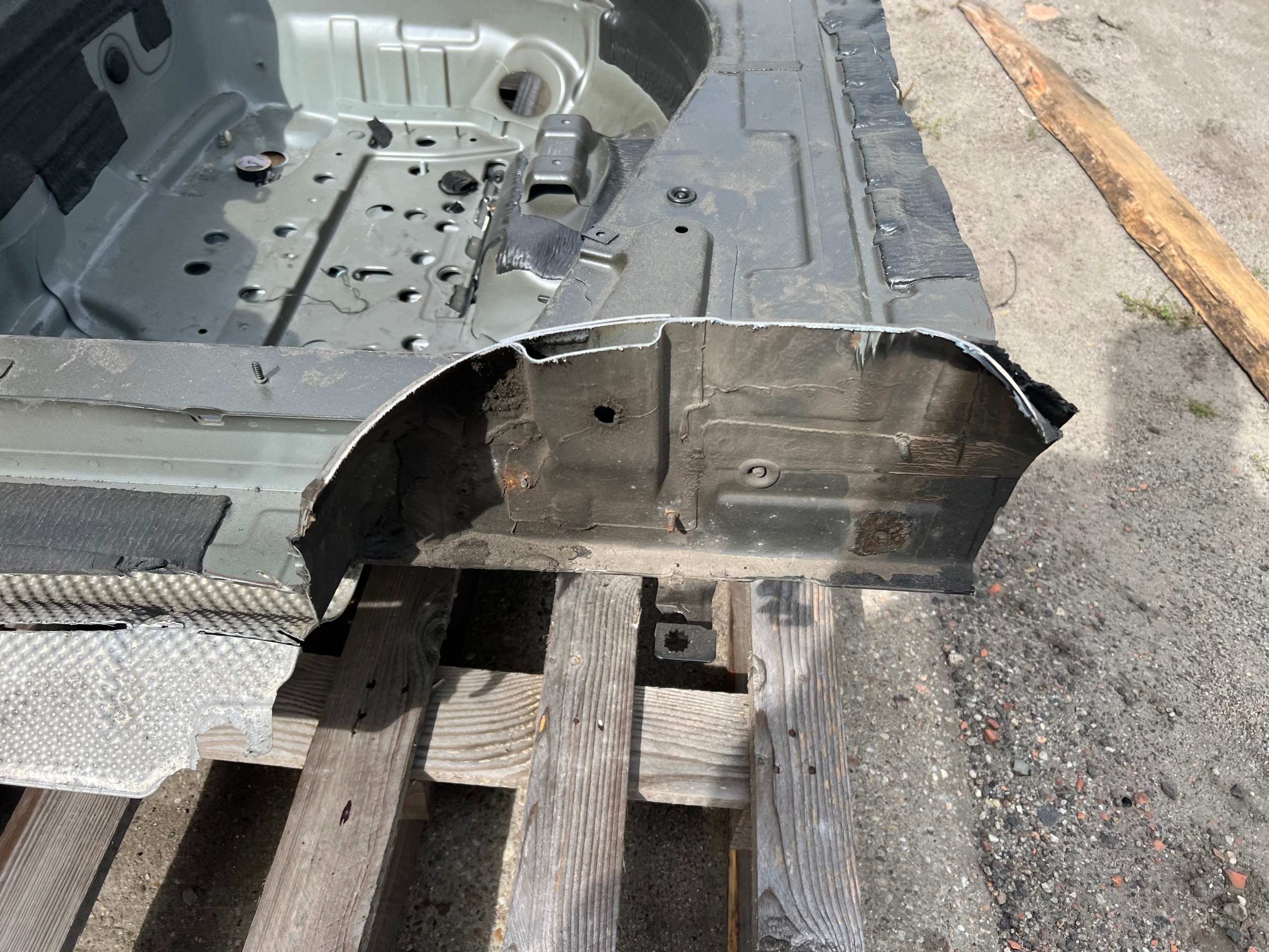 quarter rear part sump rear panel floor AUDI A7 4G8 SPORTBACK LX7U