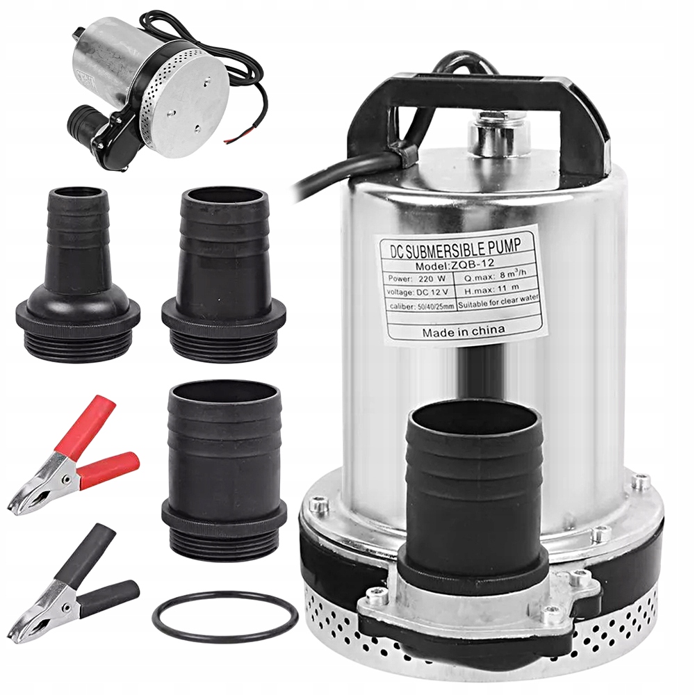 Vodní Čerpadlo Zahradní Vodní Čerpadlo 12V 8000 L/h Pro Těžbu