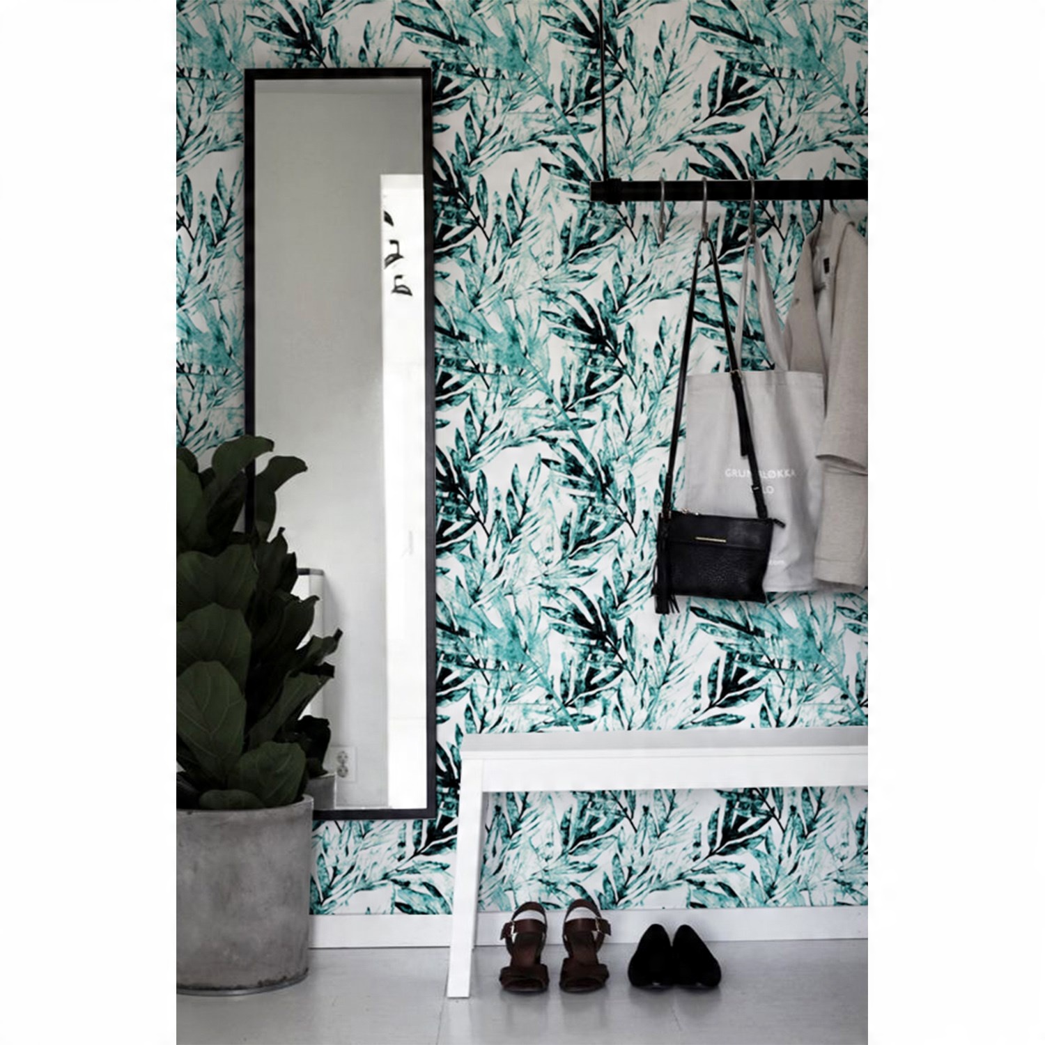 

Fototapeta ścienna Liście palmy dżungli 250x250 cm