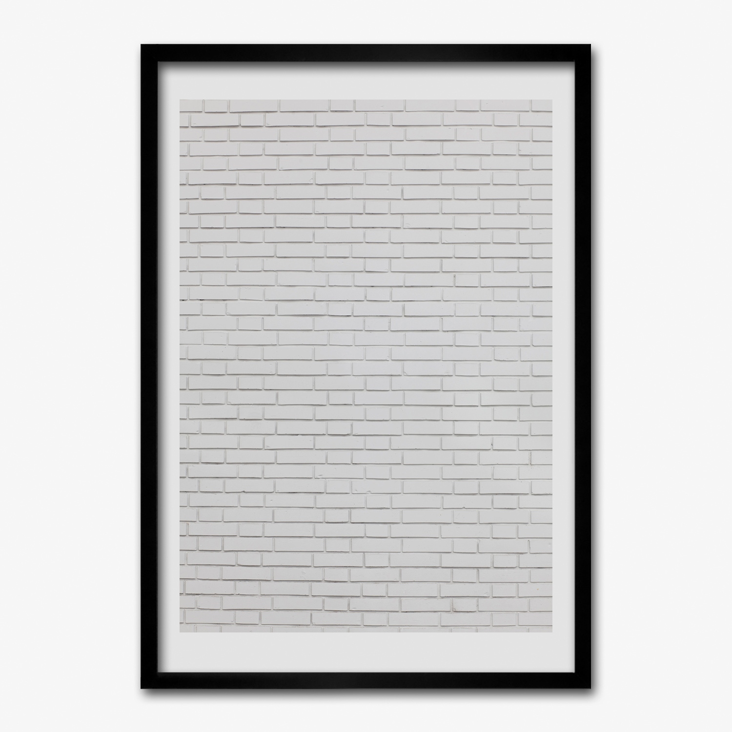 Obraz v rámu na zeď Cihlová zeď textura 50x70