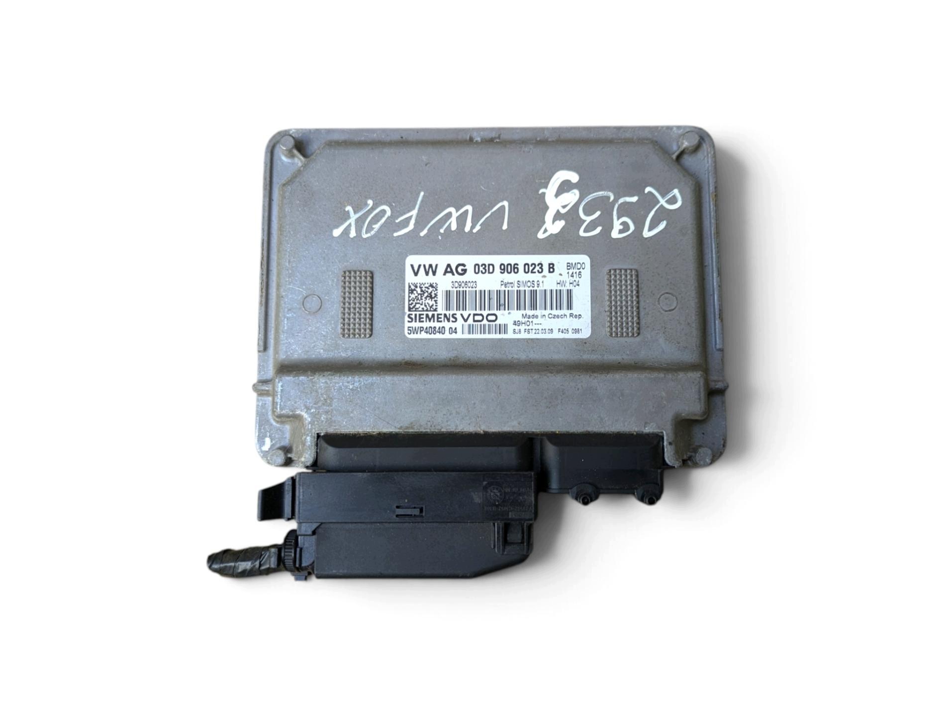 unité de commande électronique uce moteur Volkswagen Fox 2 5Z 2009 03D906023B