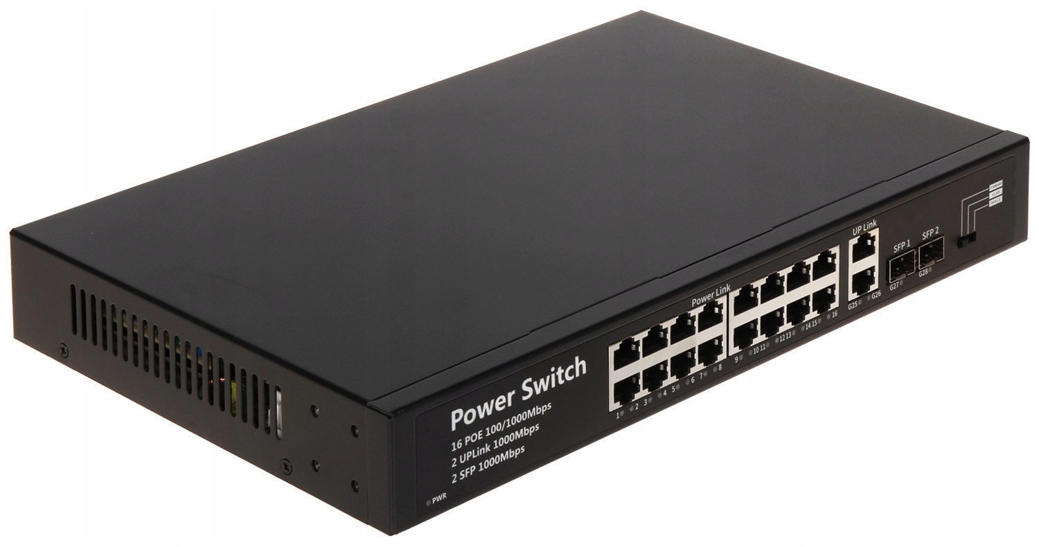 Switch Poe GTX-C1-18-16G2SFP/X 16-PORTOVÝ Sfp
