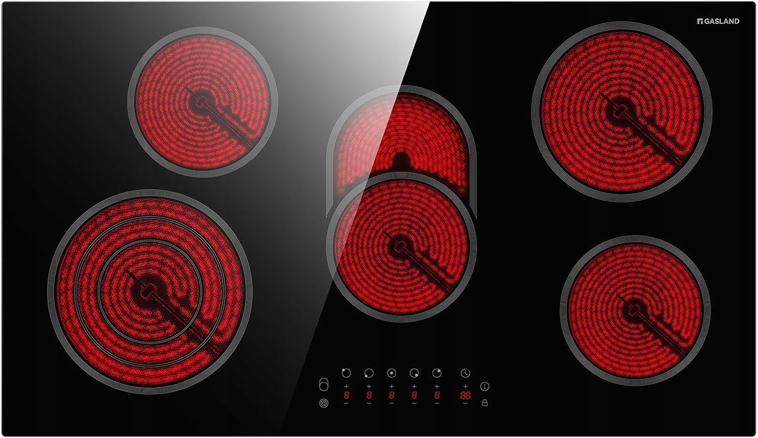 Gasland Chef CH90BF Ceramiczna płyta 90 cm elektryczna 5 pól 8500W