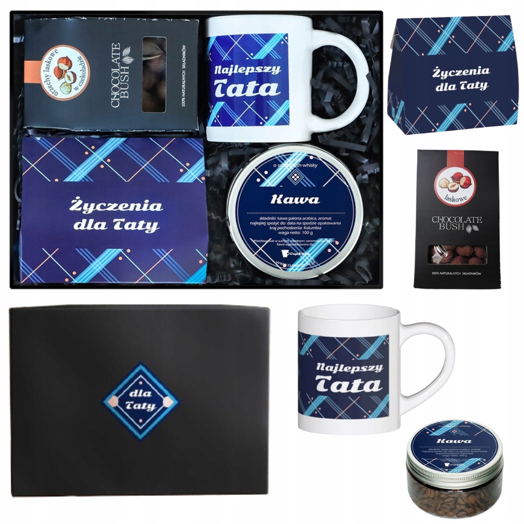 Výjimečný Box s kávou a doplňky ke Dni otců dárek pro tatínka