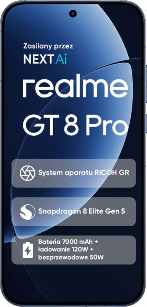 Smartphone realme Gt 8 Pro 16/512GB 5G Oled Nfc Dual Sim Blue modrý