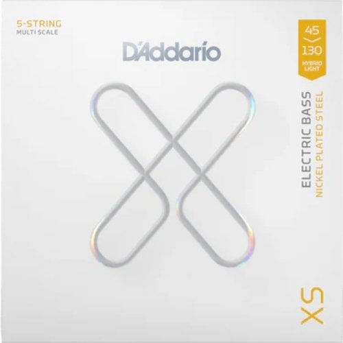 Struny D'addario Xsb Nickel Wound Ms (45-130) 5str