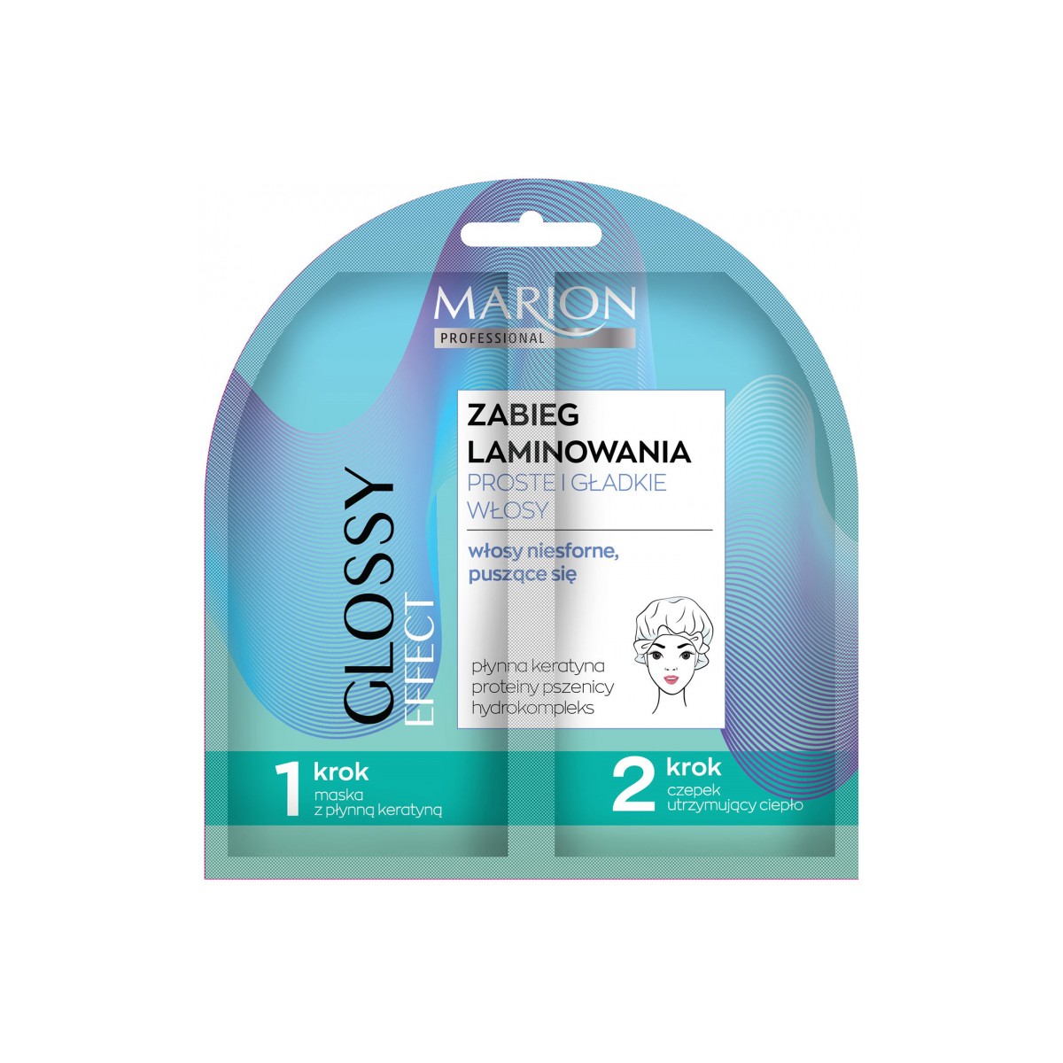 MARION ZABIEG LAMINOWANIA-PROSTE GŁADKIE WŁOSY