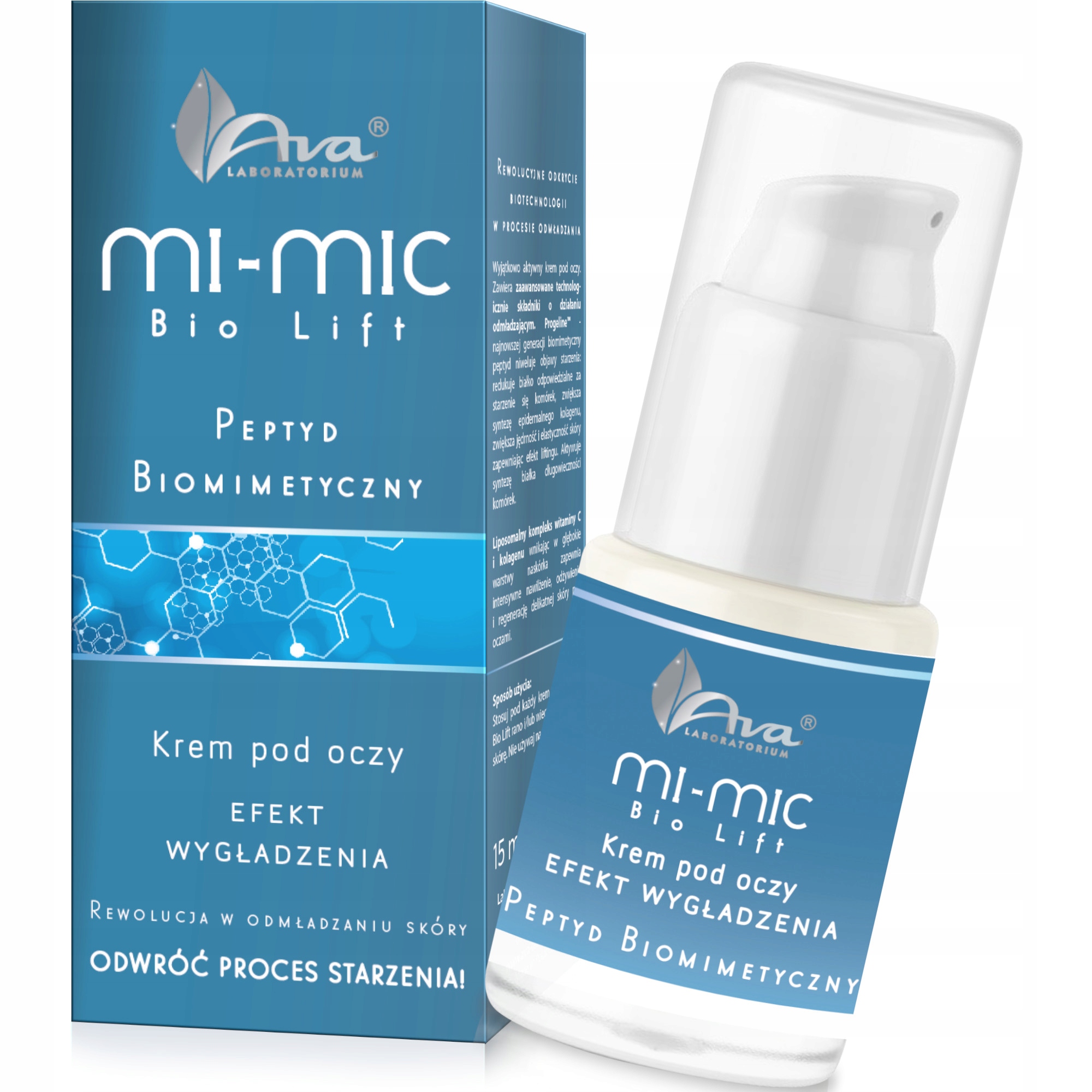 AVA Mi-Mic Bio Lift Krem pod oczy efekt wygładzen TERMIN 02 2025
