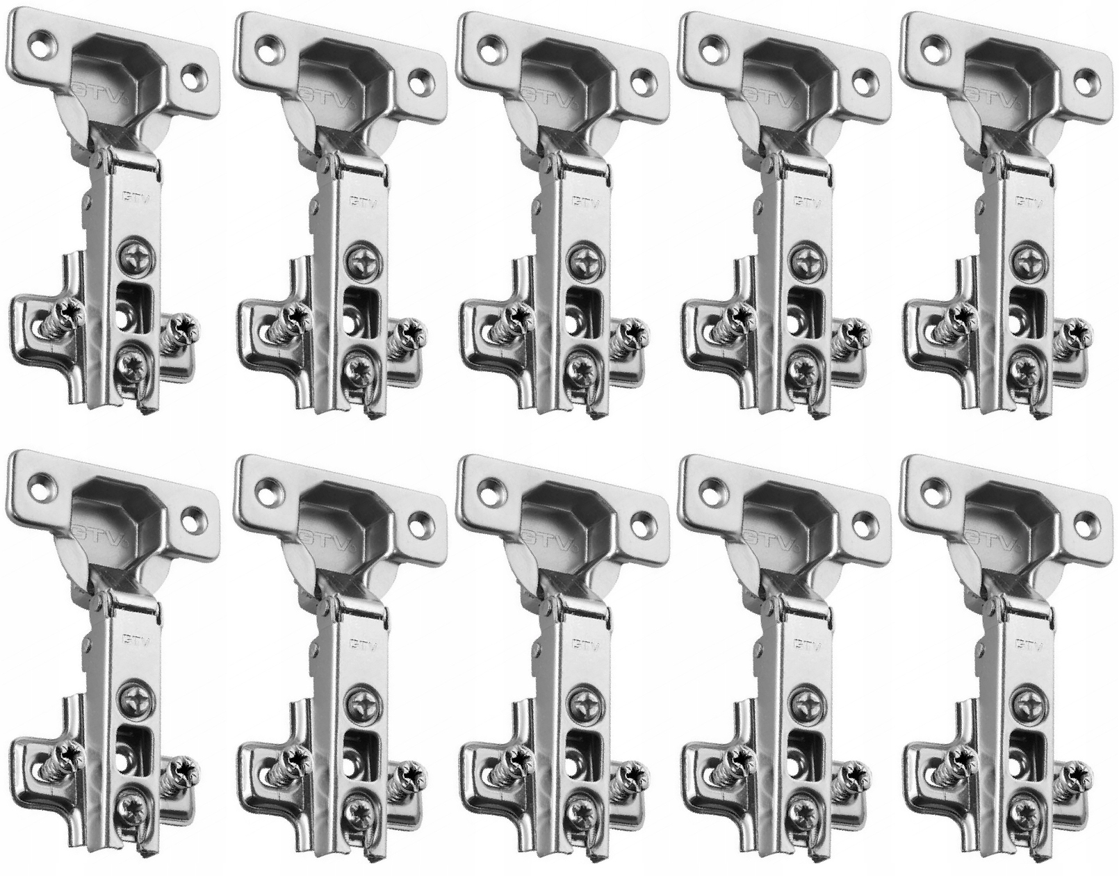 

Zawias puszkowy meblowy metalowy mebli szaf 10szt