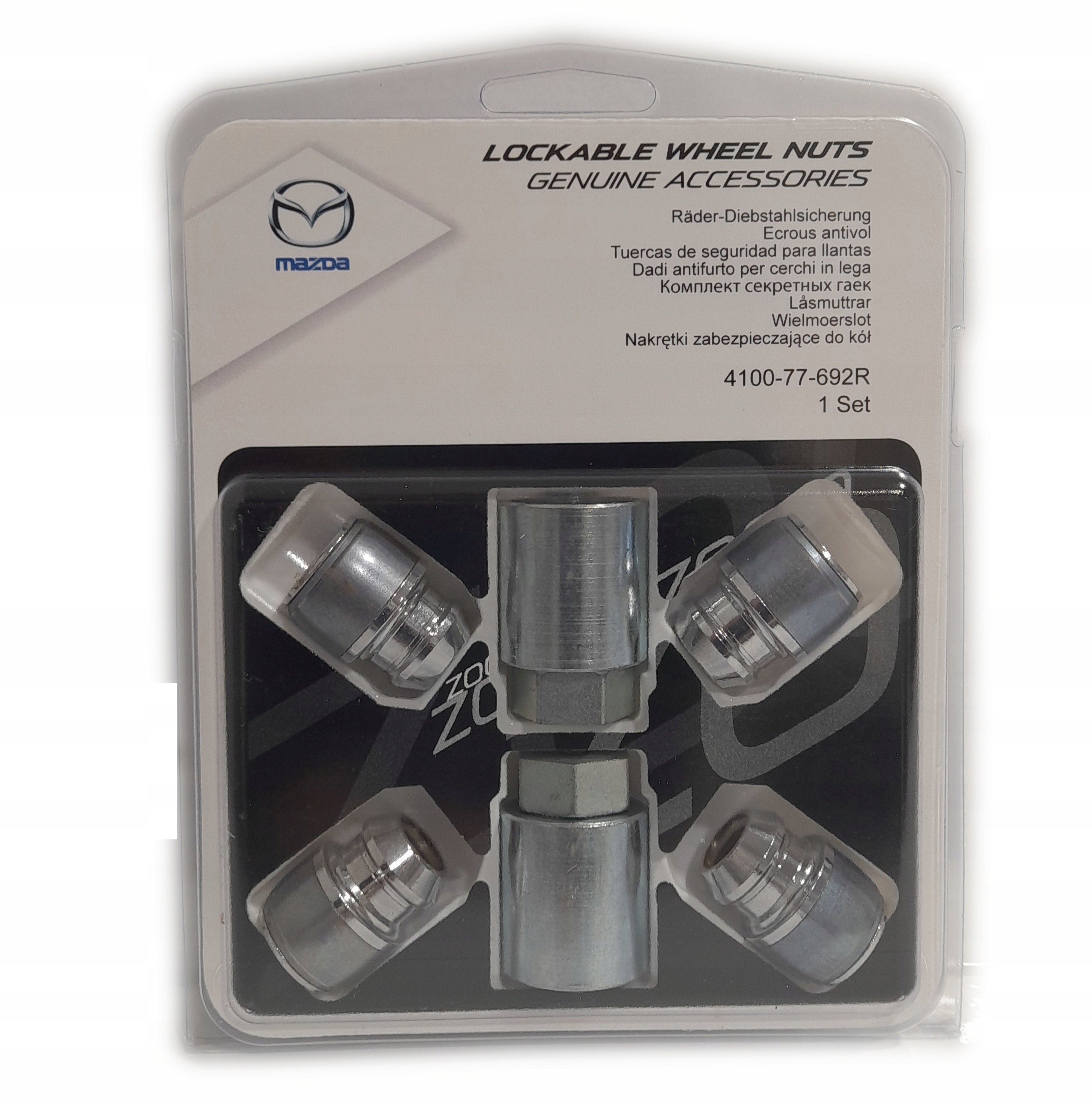 Nakretki sruby zabezpieczajace kol MAZDA 21mm