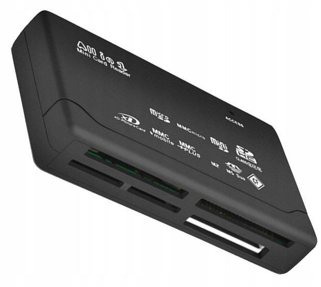 Czytnik kart USB SD SDHC SDXC Micro MS CF XD MMC Producent EFOX