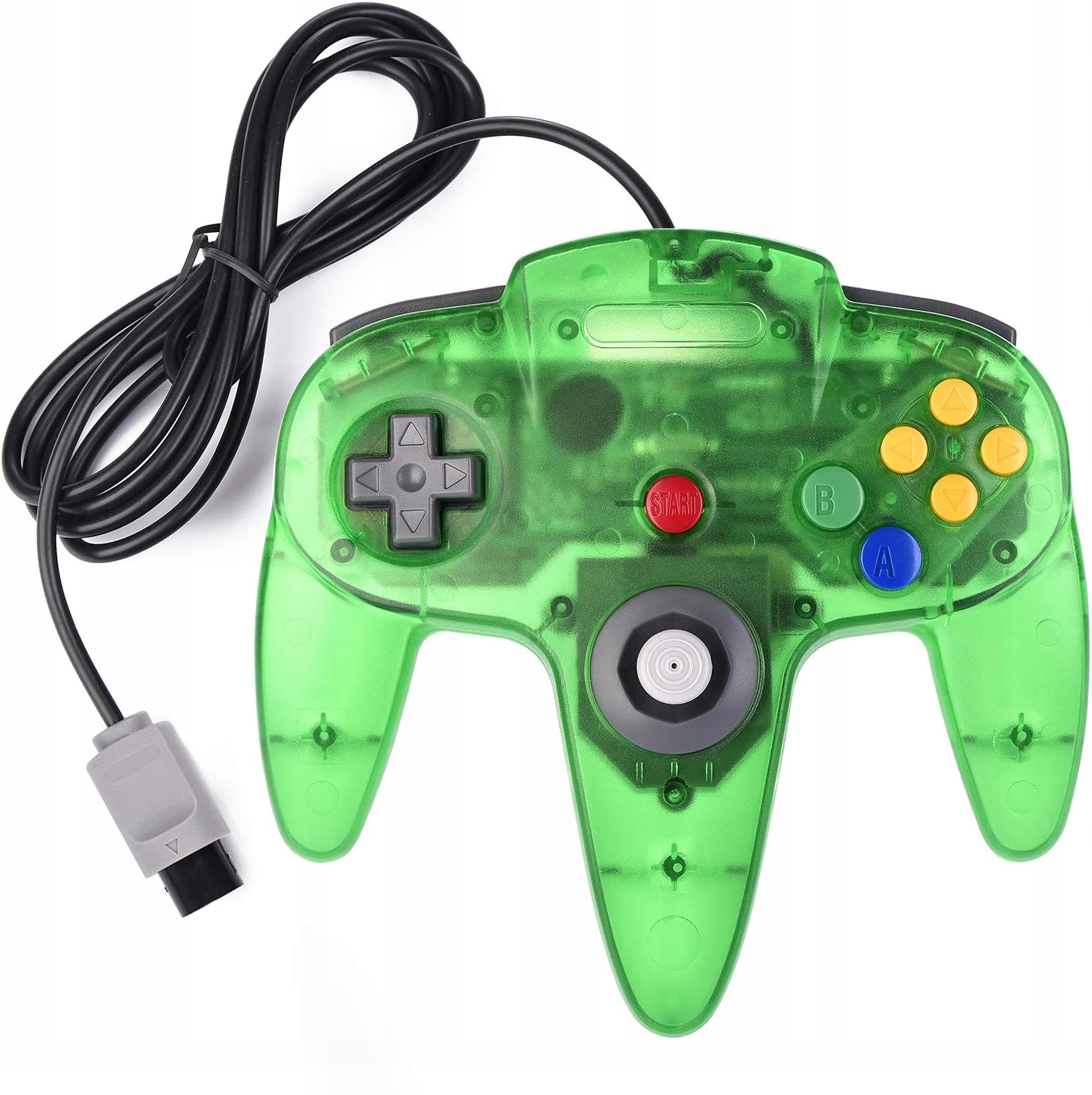 KONTROLERPRZEWODOWY DO NINTENDO 64 BITOWY SYSTEM N64 ZIELONY