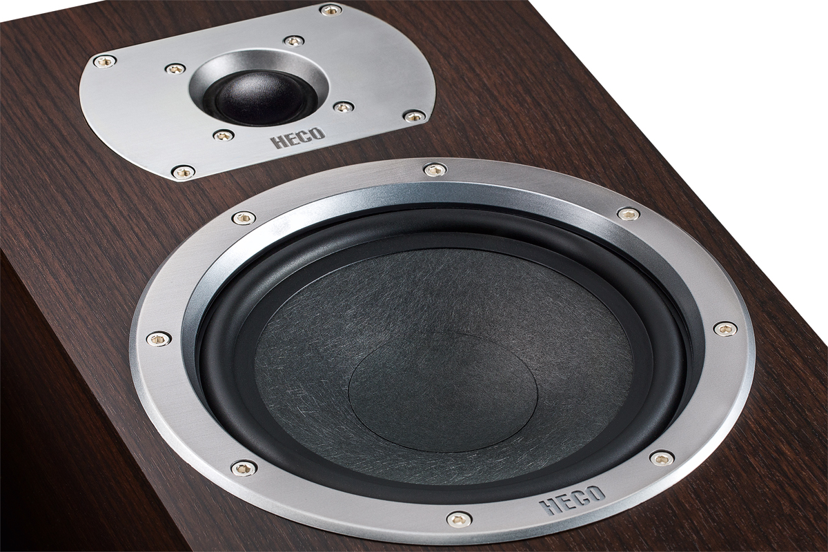 HECO VICTA PRIME 202 ESPRESSO PARA + 10m PRZEWODU GŁOŚNIKOWEGO JM Model Victa Prime 202