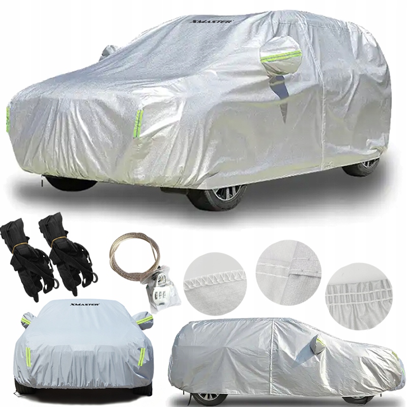 Silný Velký Voděodolný Obal Peva Krycí Plachta Na Zimu Auto XXL Suv