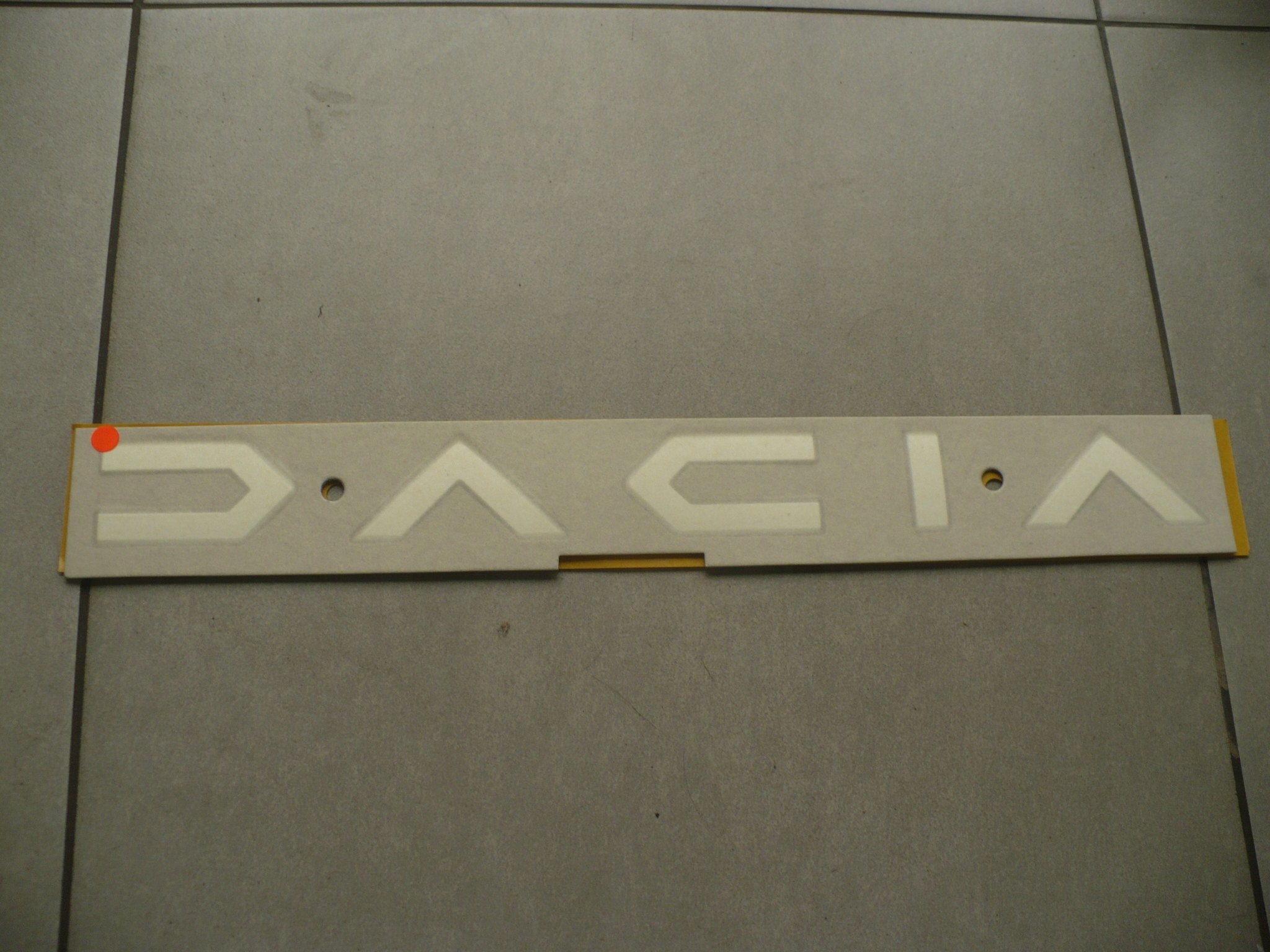 

Naklejka napis tył Dacia Duster II Nowe Logo