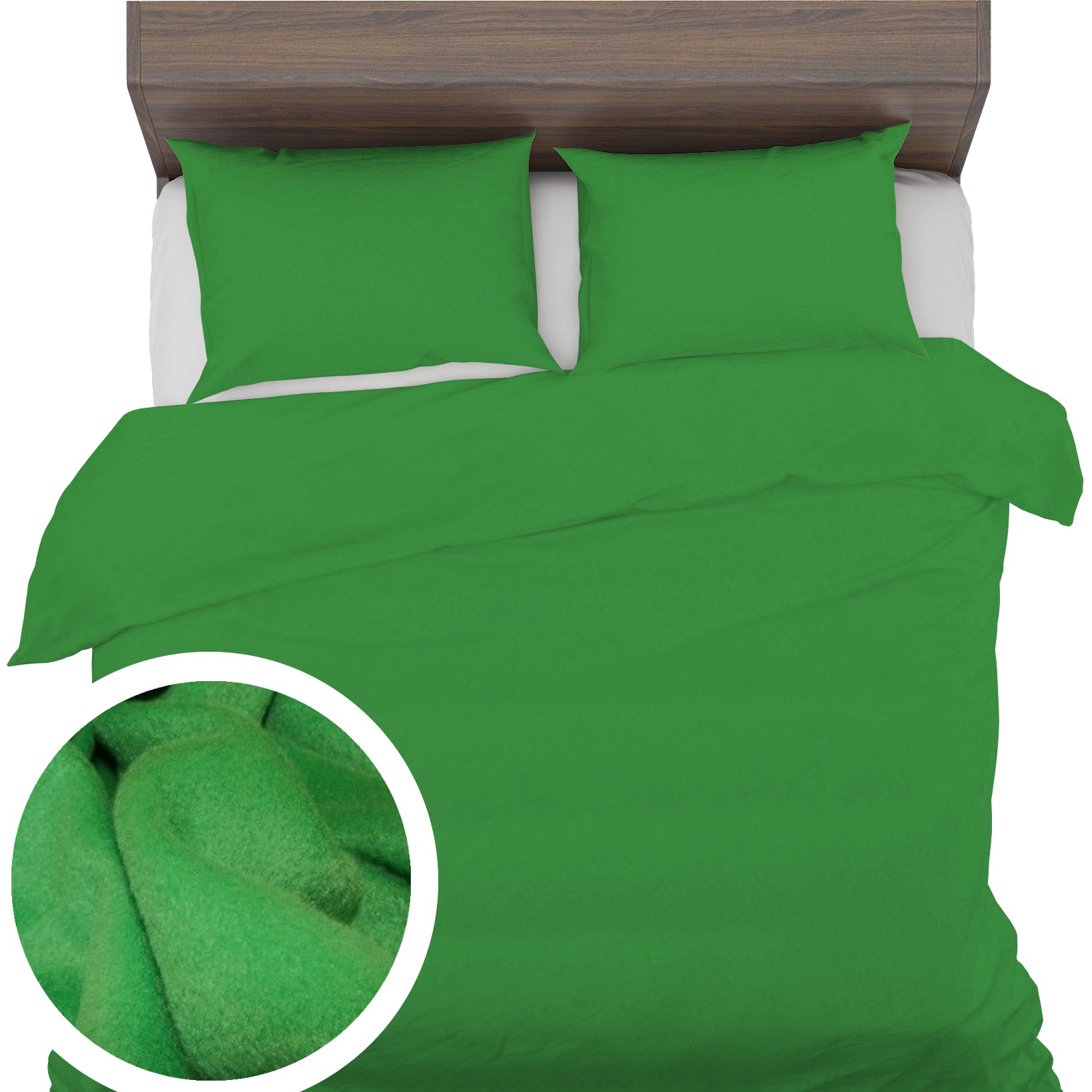 Povlečení Z Fleecu 200x200+2x70x80 1 Barva Teplá Silná na zimu