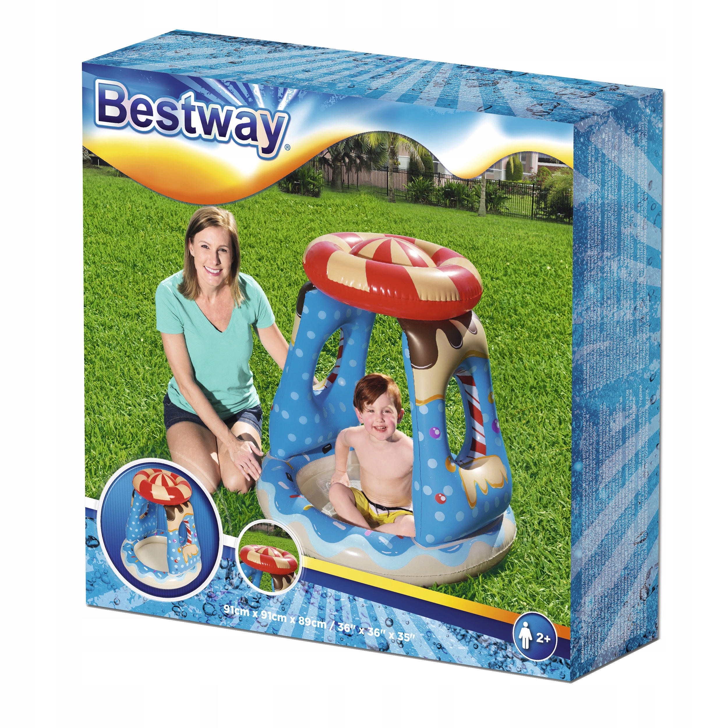 BESTWAY BASEN DLA DZIECI DMUCHANY DO ZABAW CANDY