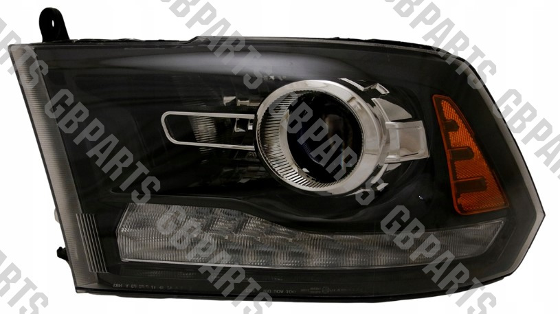 Lampa Světlomet Černá Levá Led Dodge Ram 2013-2018 2018