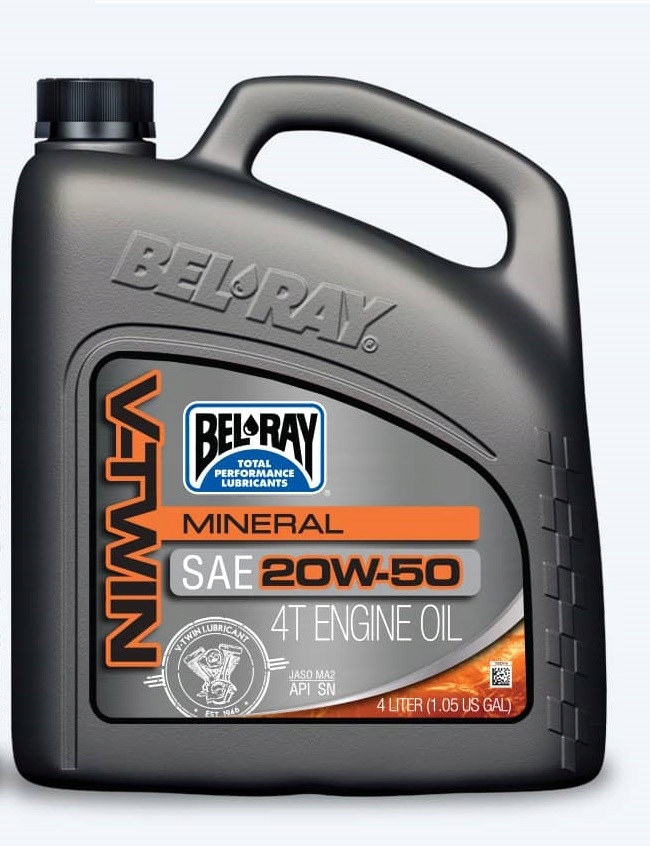 

Bel-ray 4T V-twin Mineral 20W50 4L