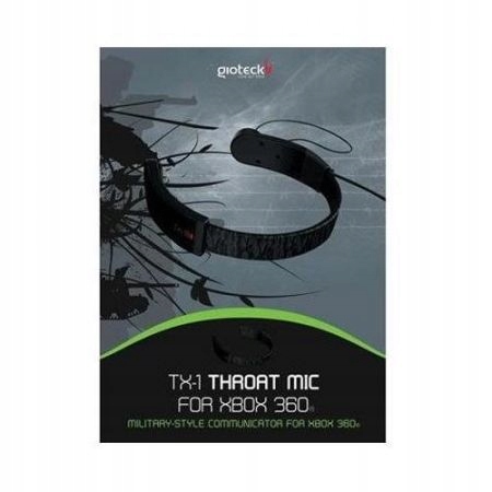 Headset Gioteck 0812313016025 Xbox 360 czarny