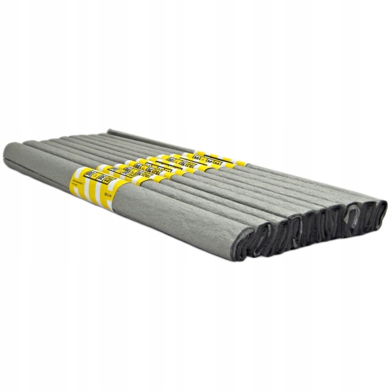 DO&DECO Srebrna Marszczona Bibuła 10 ROLEK Marka inna