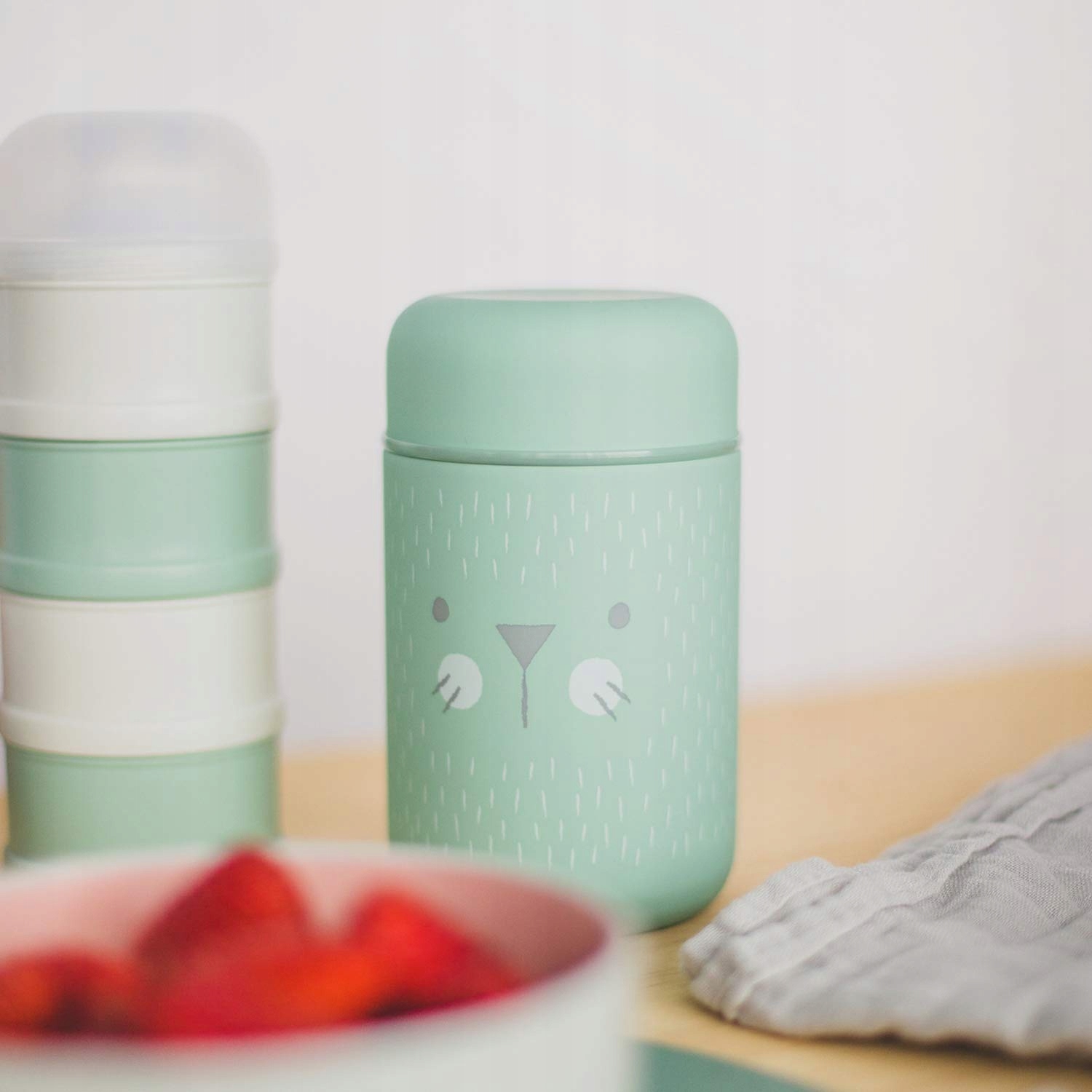 Termos obiadowy Suavinex 0,4 l zielony Marka Suavinex