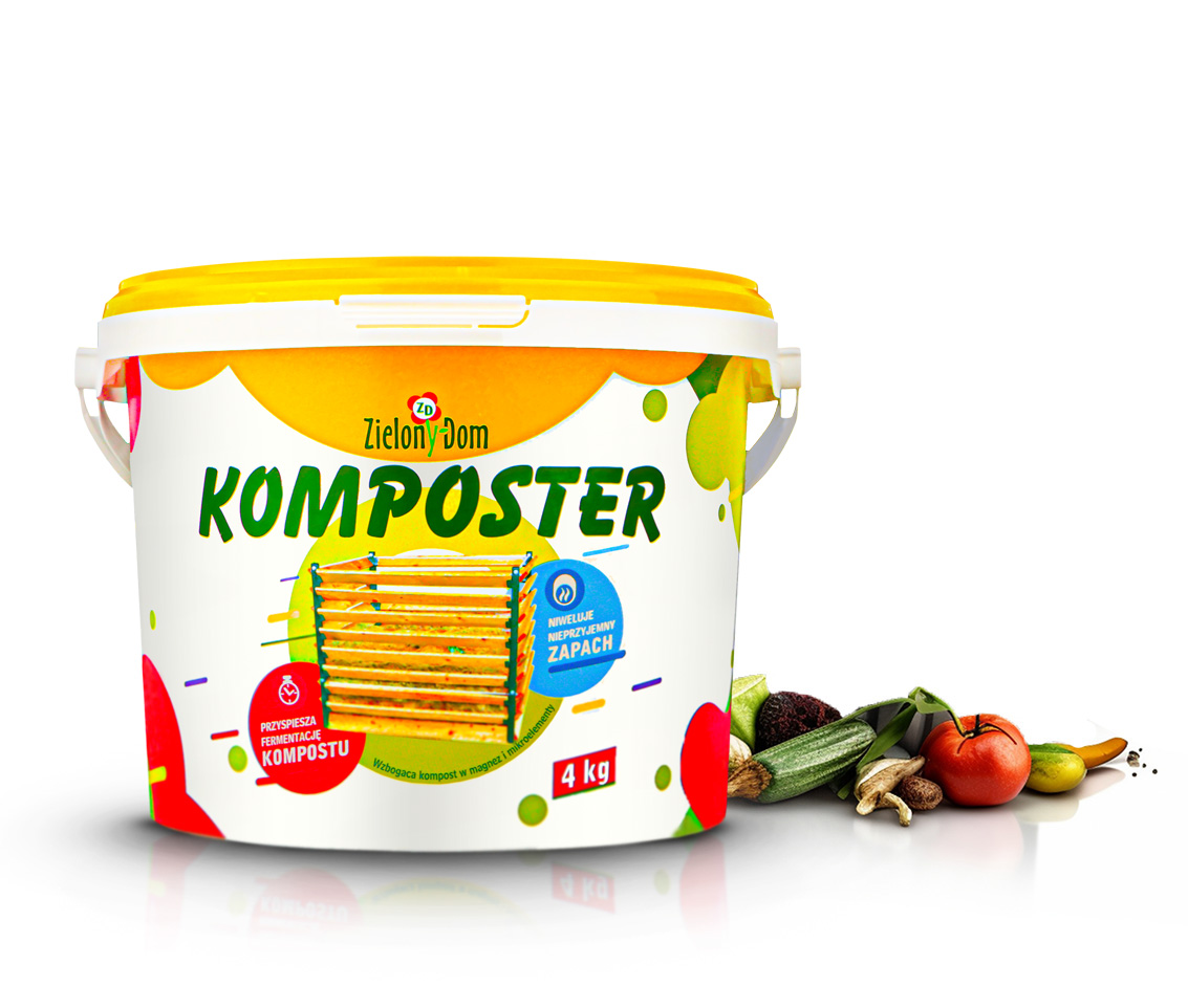 Komposter, nawóz kompostujący 4 kg ZielonyDom — 13