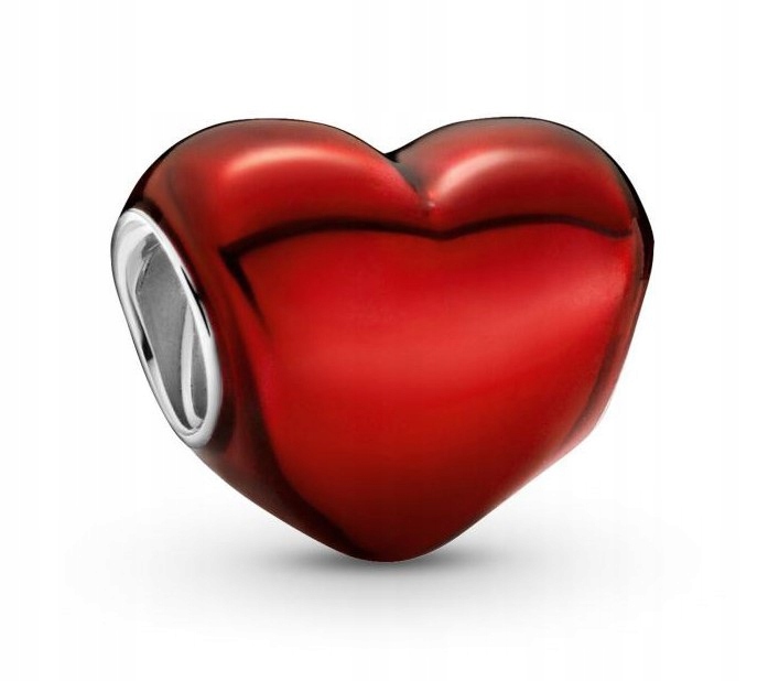 

Charms Pandora Czerwone metaliczne serce 799291C02