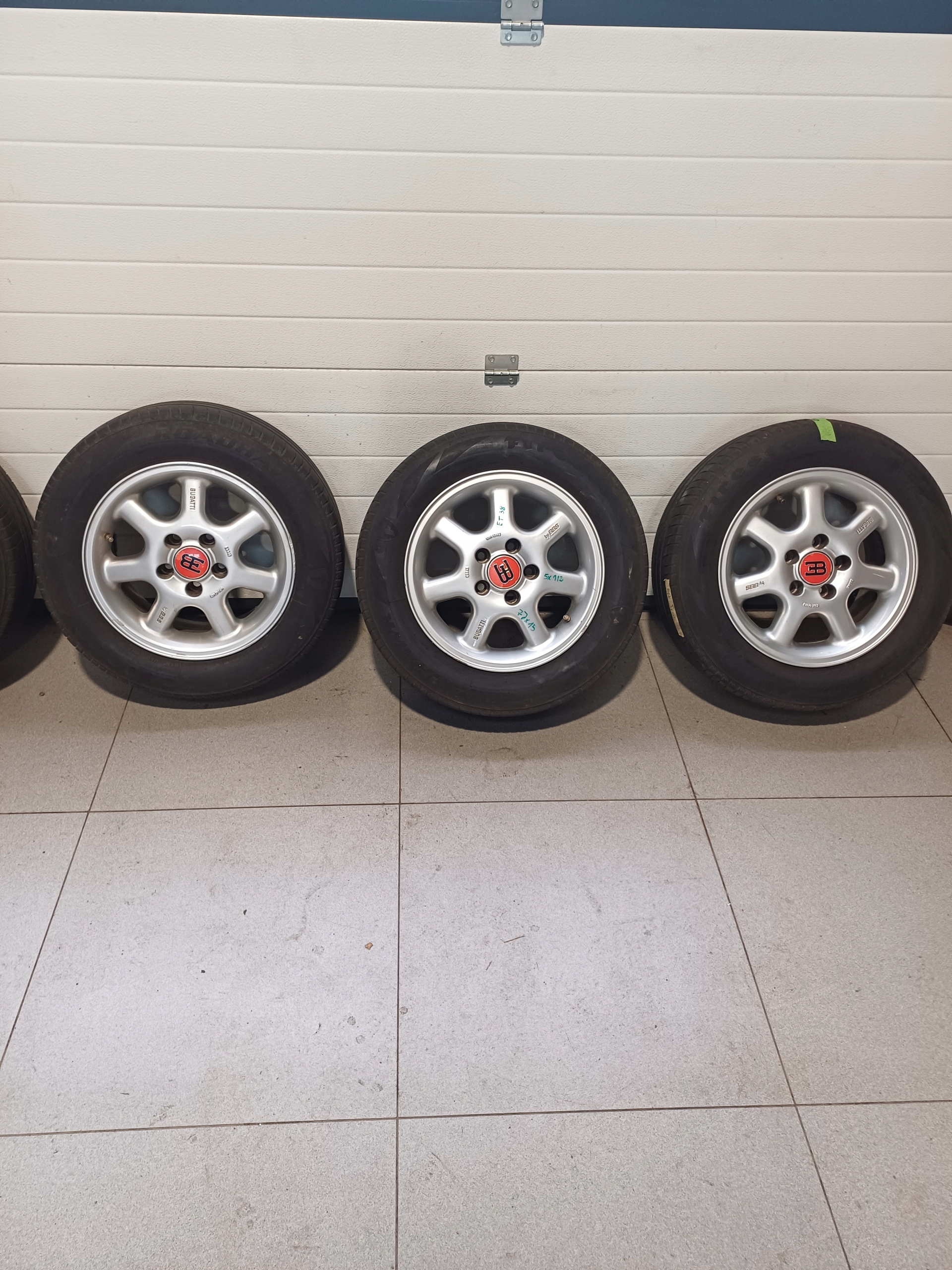 Jantes Jantes roues 15 5 X 112 ET 38 7J BUGATTI