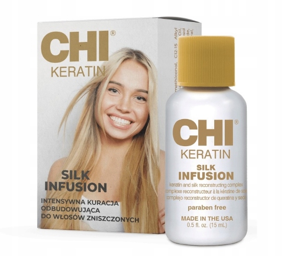 CHI Olejek KERATIN Silk Infusion 15ml