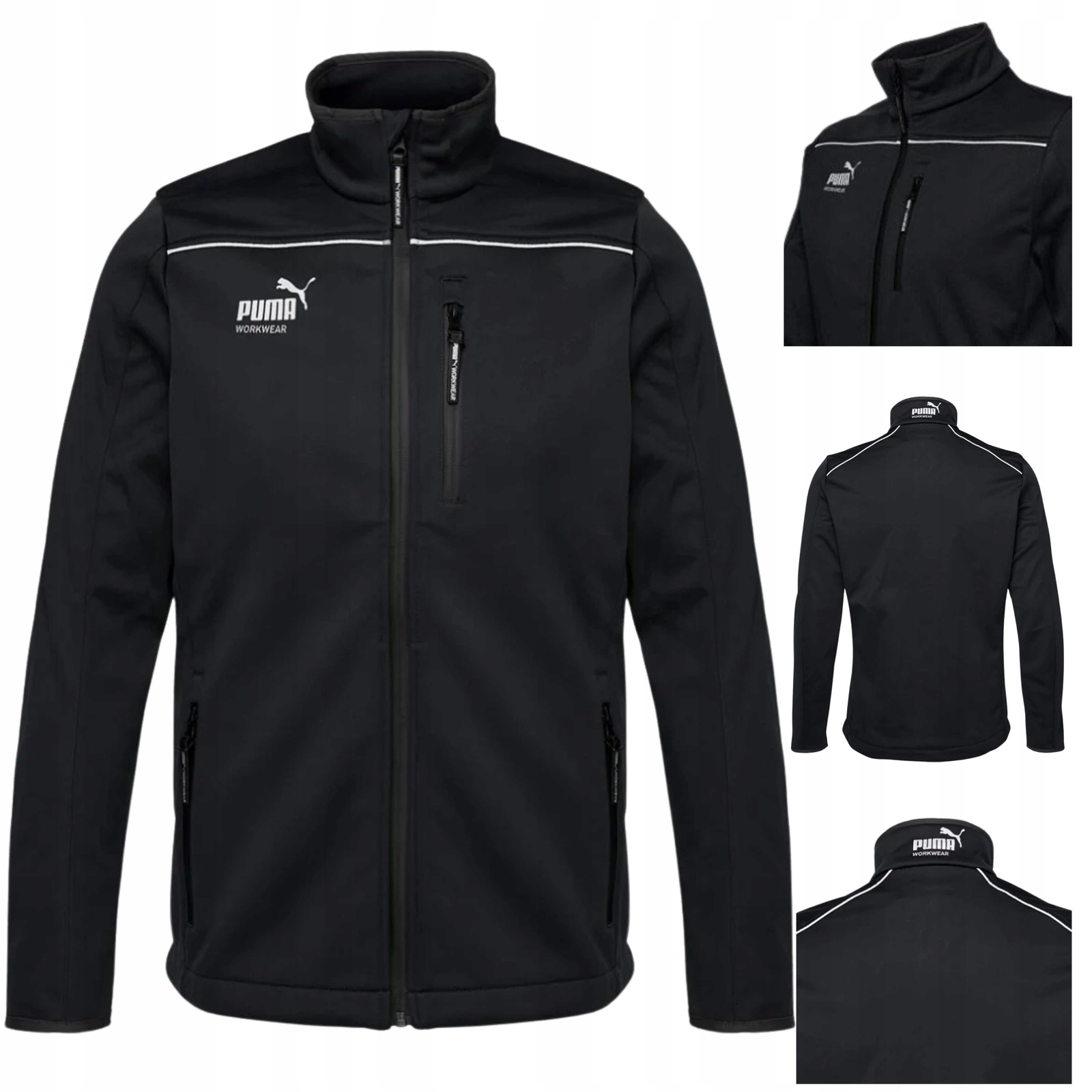 Kurtka robocza softshell Puma Workwear elastyczna czarna L