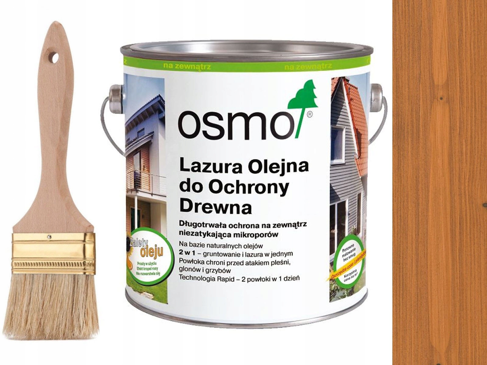 

Osmo 728 Lazura Ochronna do drewna Cedr 0,75L