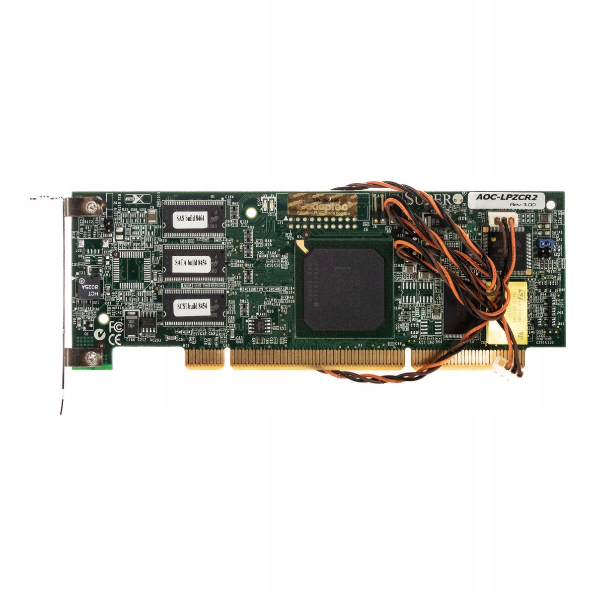 Supermicro AOC-LPZCR2 Zero Channel Raid 256MB Pci-x Lp