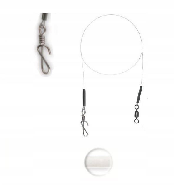 Dragon QuickLock Invisible Fluorocarbon 20cm 3,5kg
