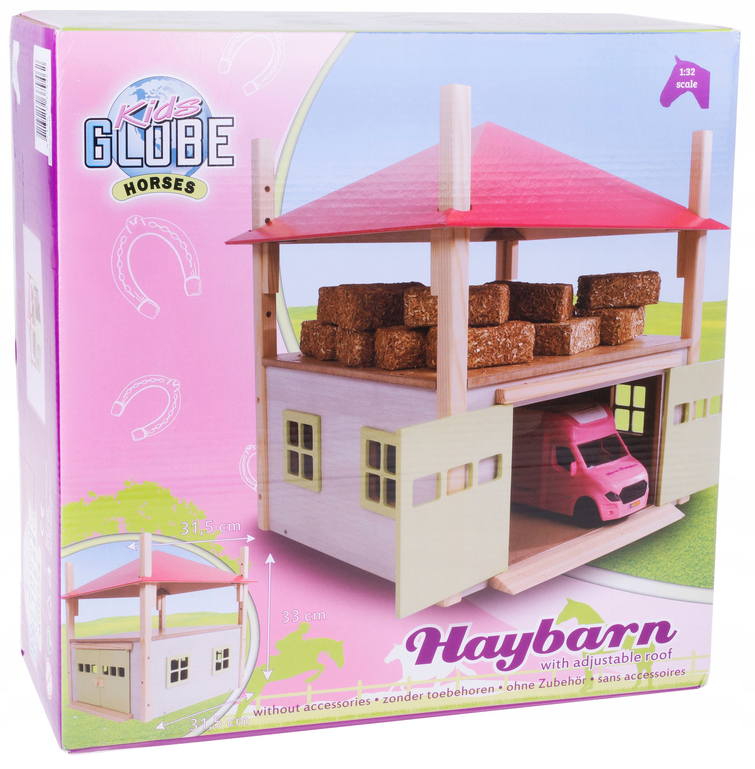 STODOŁA DREWNIANA Z REGULOWANĄ WYSOKOŚCIĄ 1:32 R Bohater brak