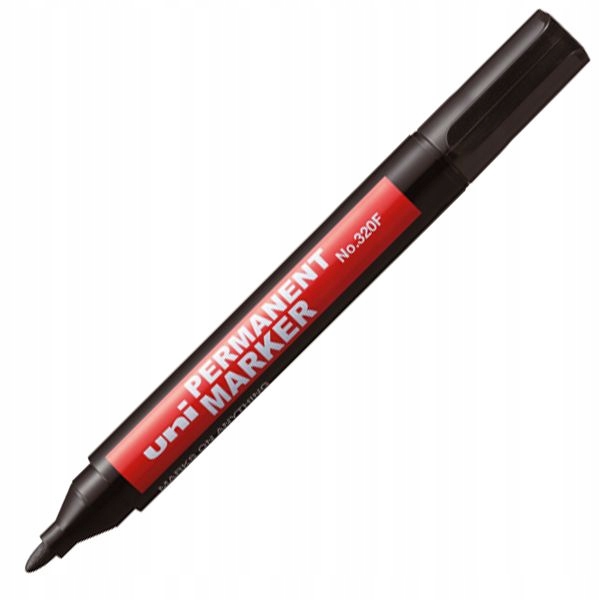 

Marker permanentny Uni NO-320F okrągły czarny