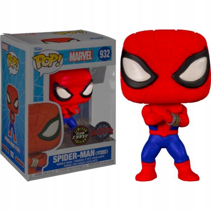 Funko Pop! Marvel Spider-Man 932 Chase Gitd