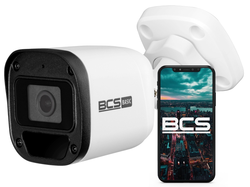 5Mpx vonkajšia Ip kamera Bcs PoE Aplikácia