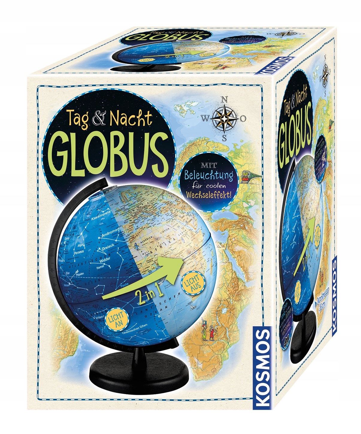 Globus świecący Kosmos 673017 26 cm