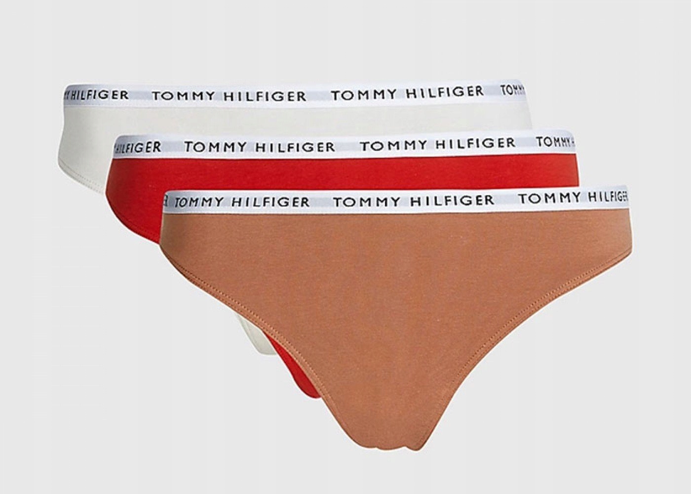 Tommy Hilfiger Tanga UW0UW02829 S 3-balení tanga