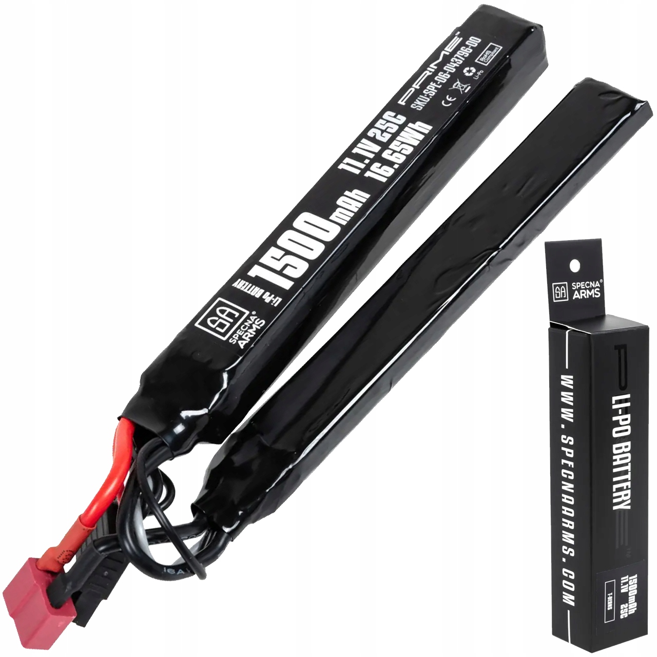 Akumulator Specna Arms Li-Po 11,1V 1500mAh 25C 2+1 T-Deans