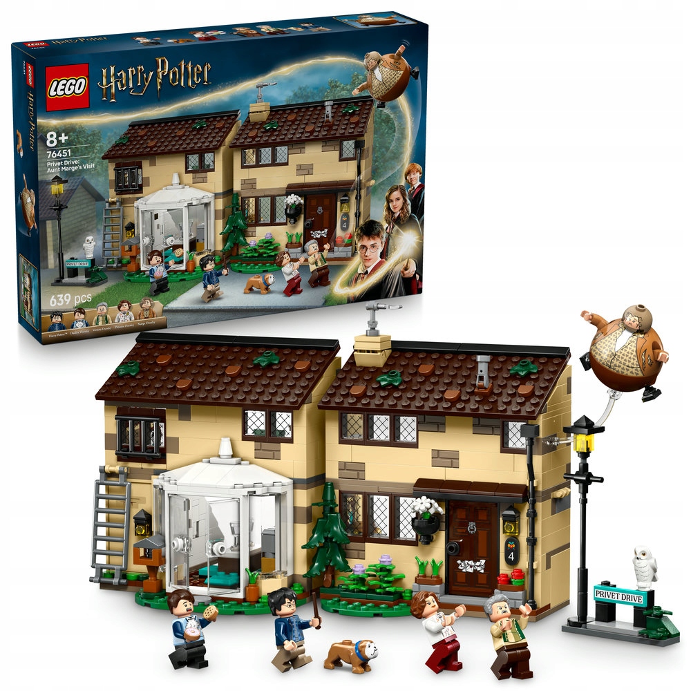 Lego Harry Potter 76451 Zobí ulice: Návštěva tety Marge