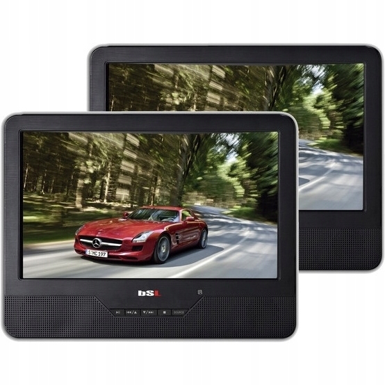 Belson DVD portatil 9 USB stereo LCD X 2