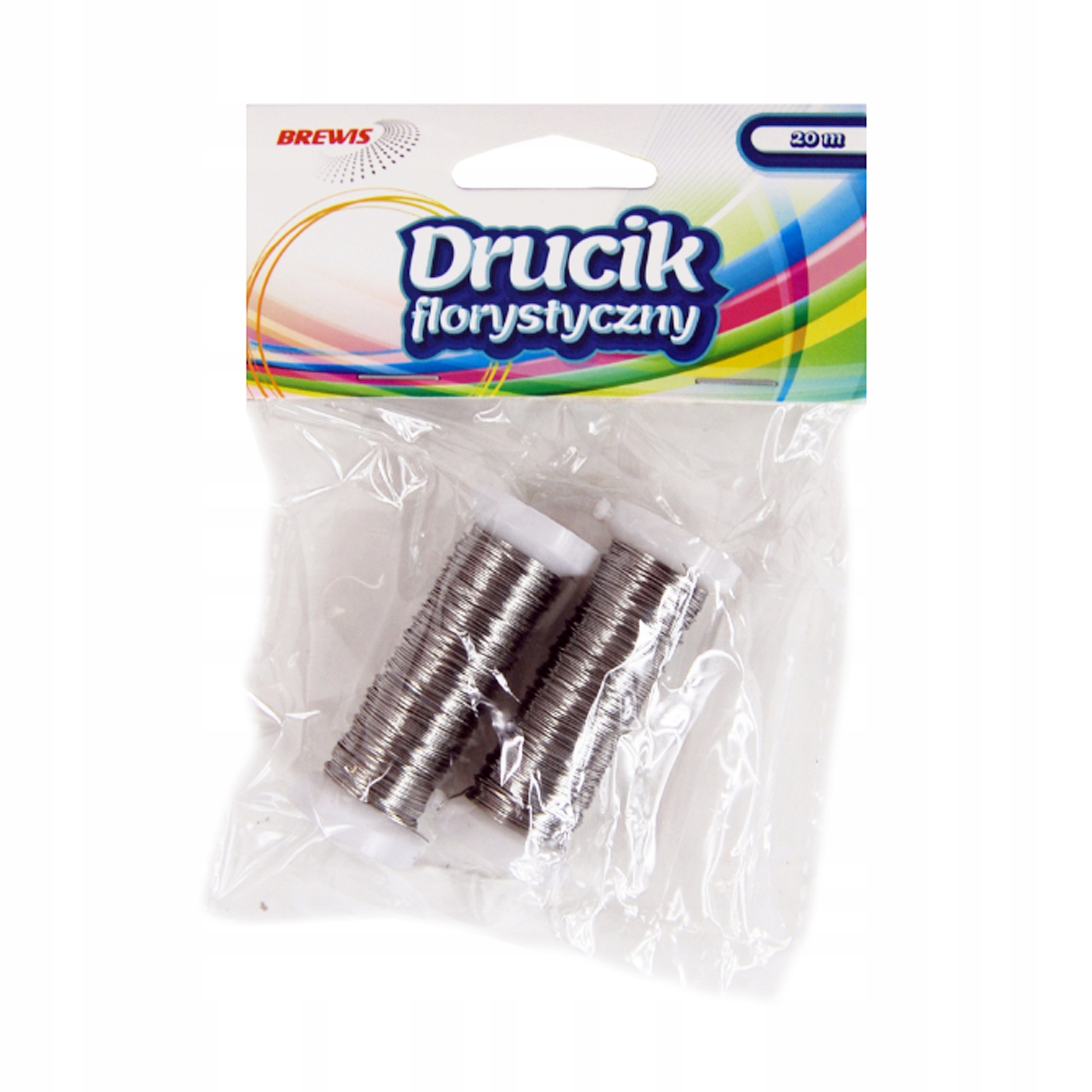 DRUCIK FLORYSTYCZNY 20M SREBRNY DF20-2 BREWIS