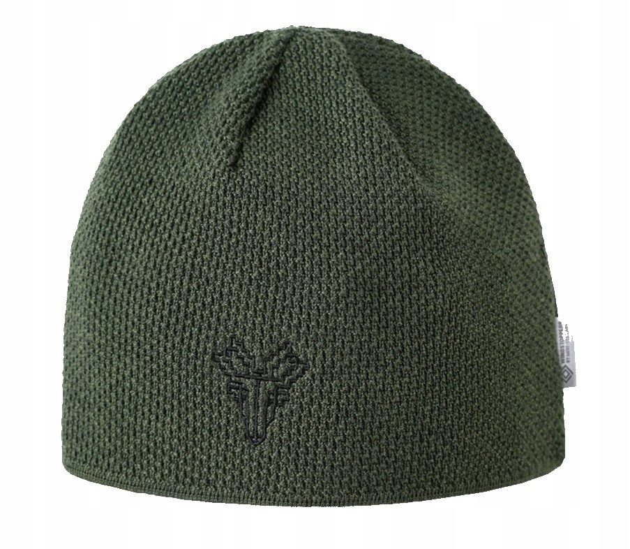 Czapka Kama LW06 Merino dark green