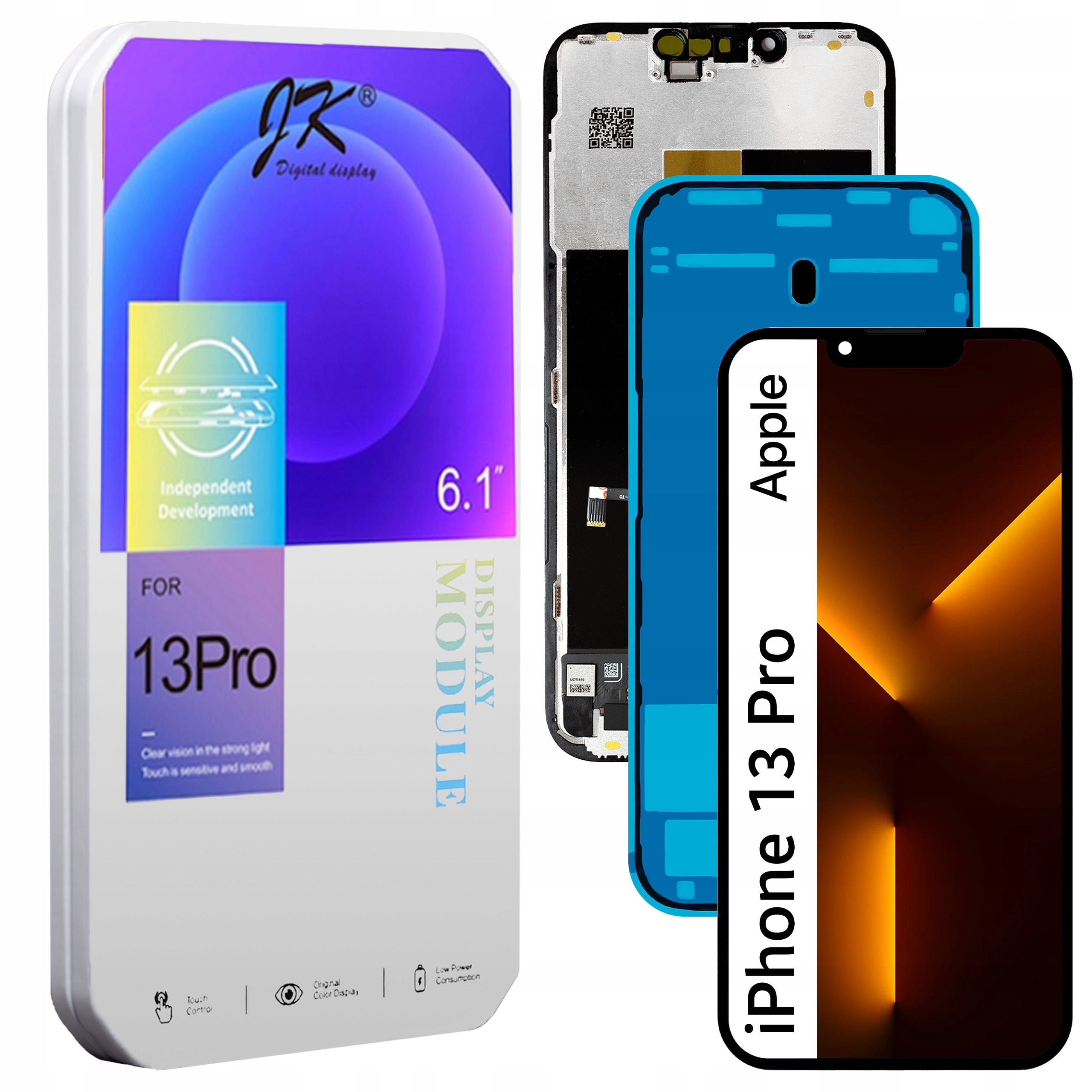 A2639 A2640 LCD pro iPhone 13 Pro Displej Matrix Incell Jk Chip IC