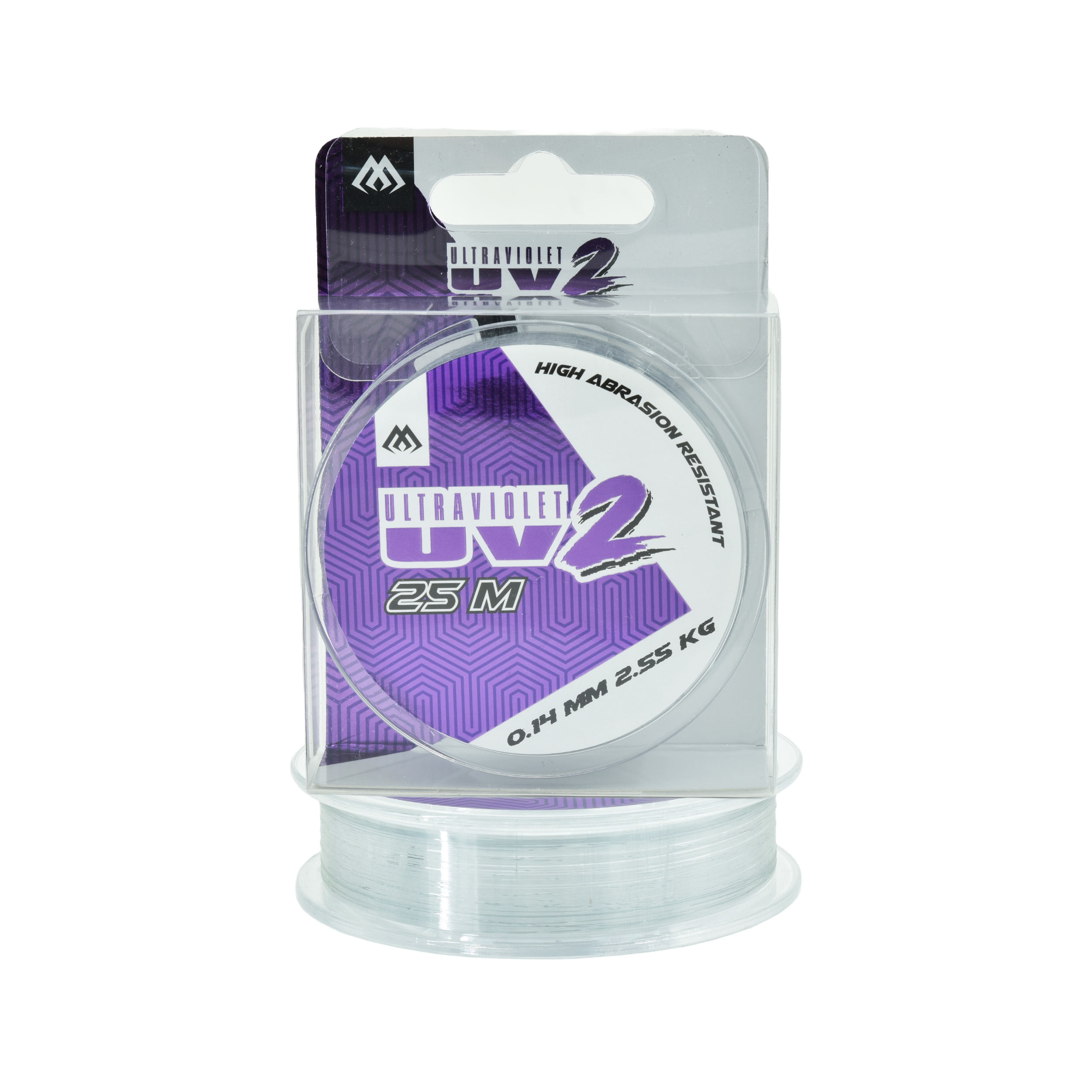 Żyłka uniwersalna Mikado Ultraviolet 0.14mm 25m 2,55kg szara