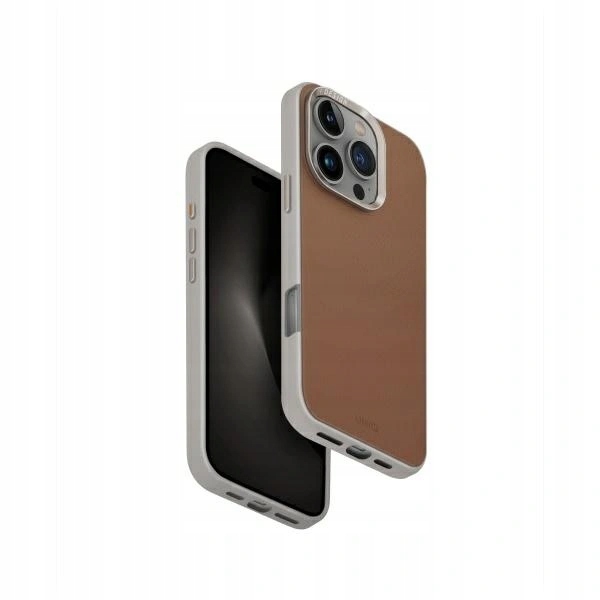 Etui Uniq Lyden Ds do Apple iPhone 16 Pro Magclick Charging karmelowy